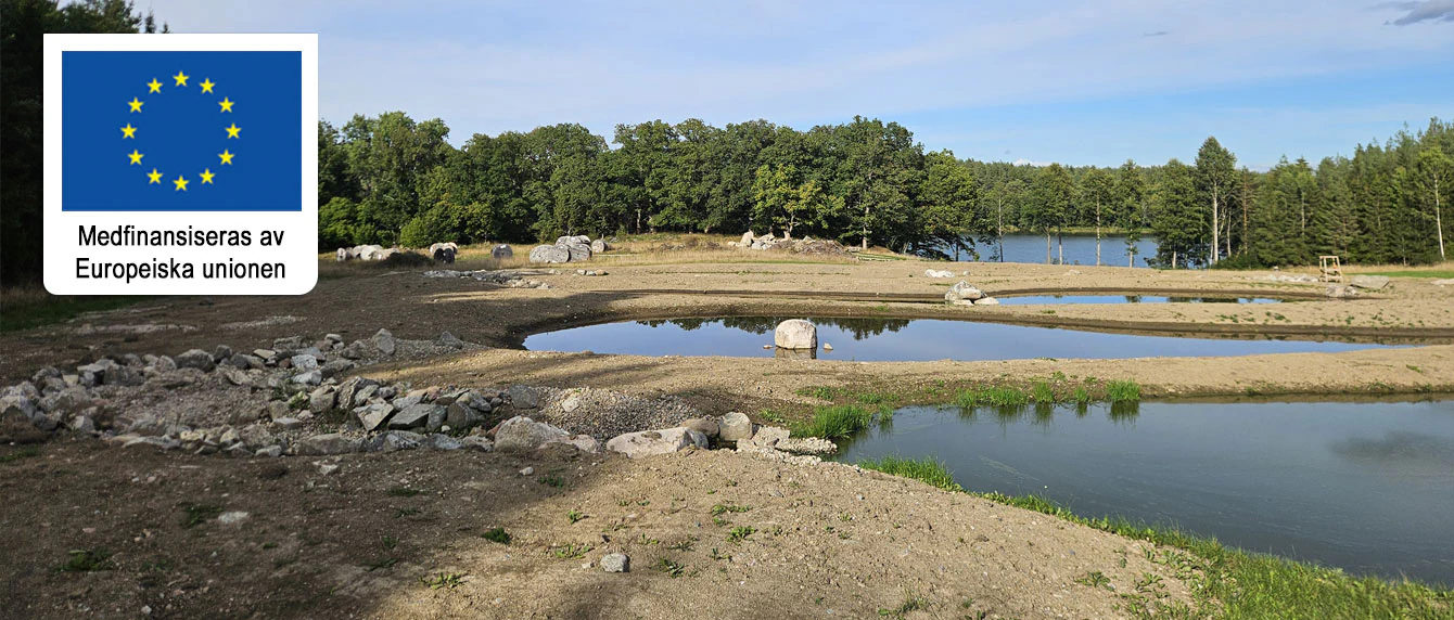 Fosfordammar för vattenrening Wiggeby Jordbruk