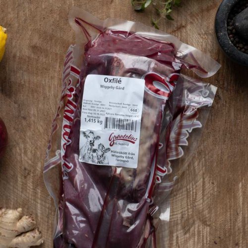Oxfilé 1 - 2,3 kg 815 kr/kg