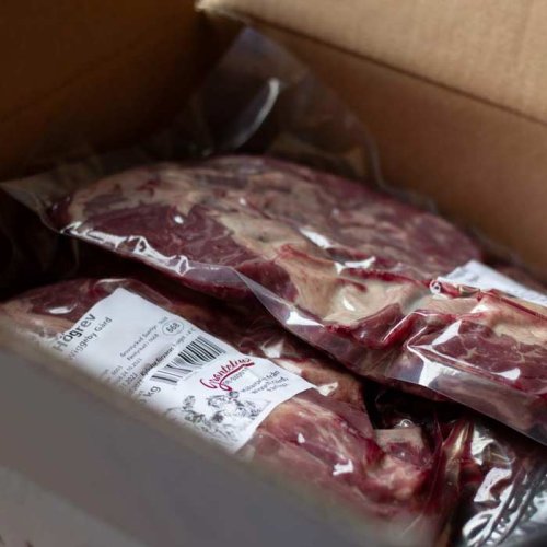 (Slutsålt)Stor- köttlåda inför Halloween, 27 - 30kg Pris:231 kr/kg
